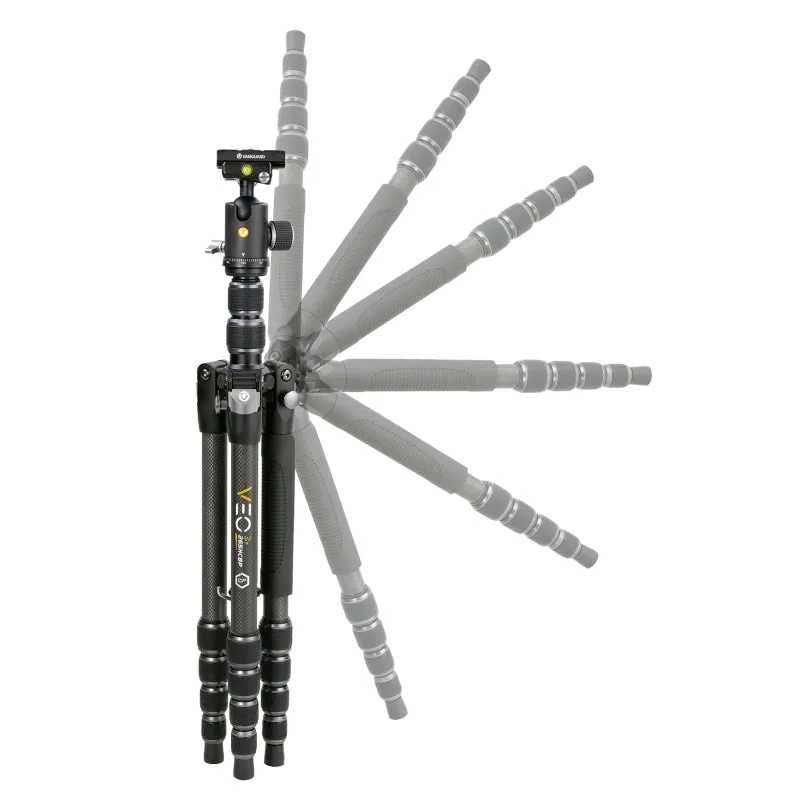 VEO 3T 235CBP Carbon Fiber Travel Tripod