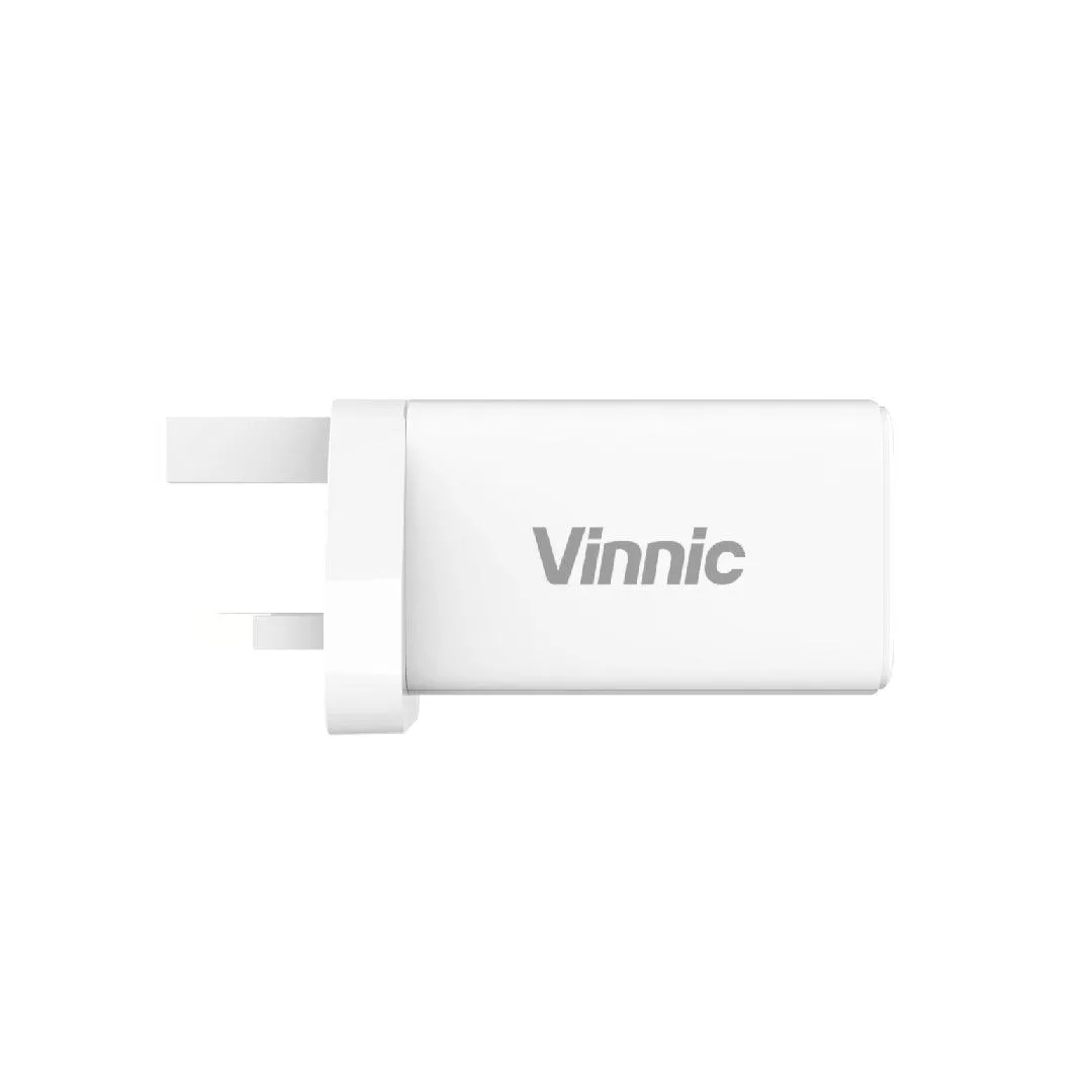 Vinnic 65W GaN PD QC 3 ports Charger