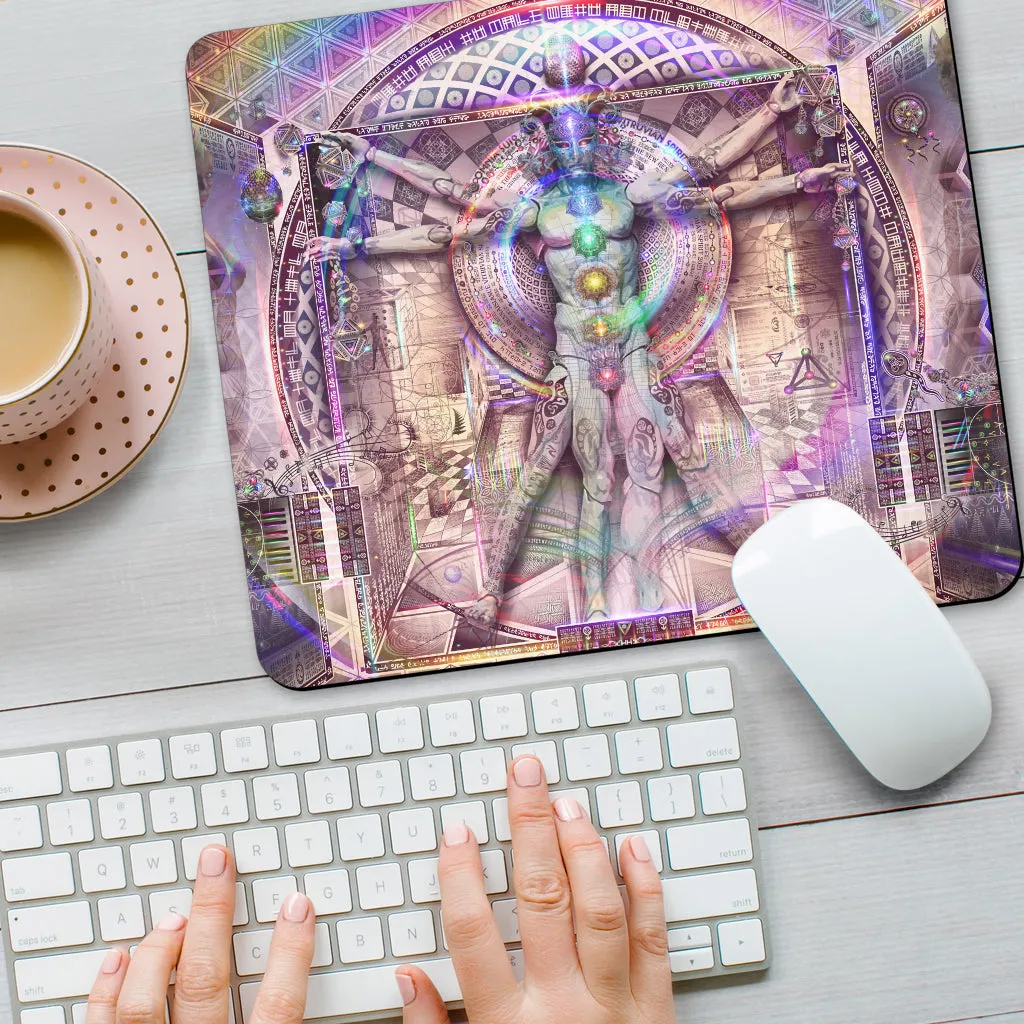 Vitruvian Spirit Mouse Pad