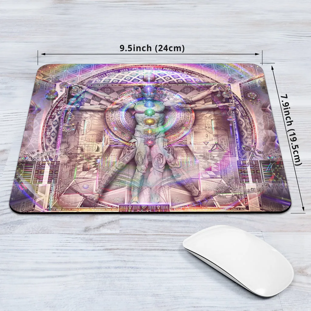 Vitruvian Spirit Mouse Pad