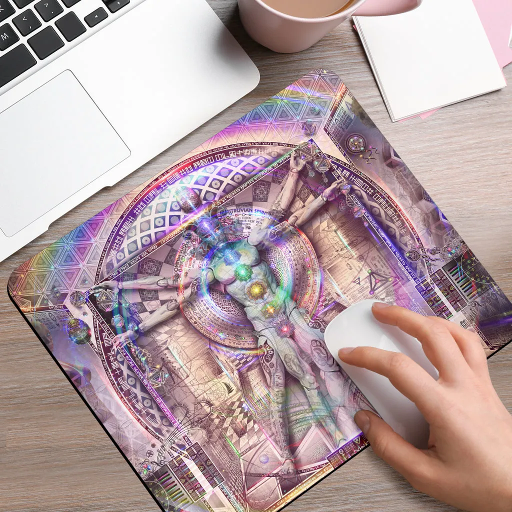 Vitruvian Spirit Mouse Pad