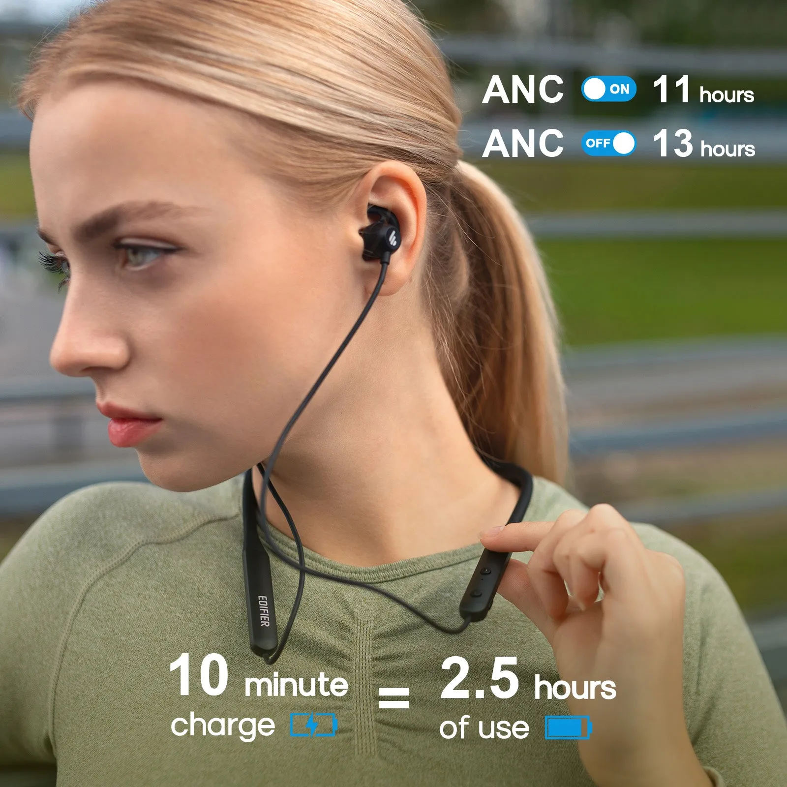 W280NB ANC Wireless Sports Headphones