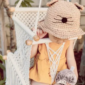 Whiskers Wicker Hat