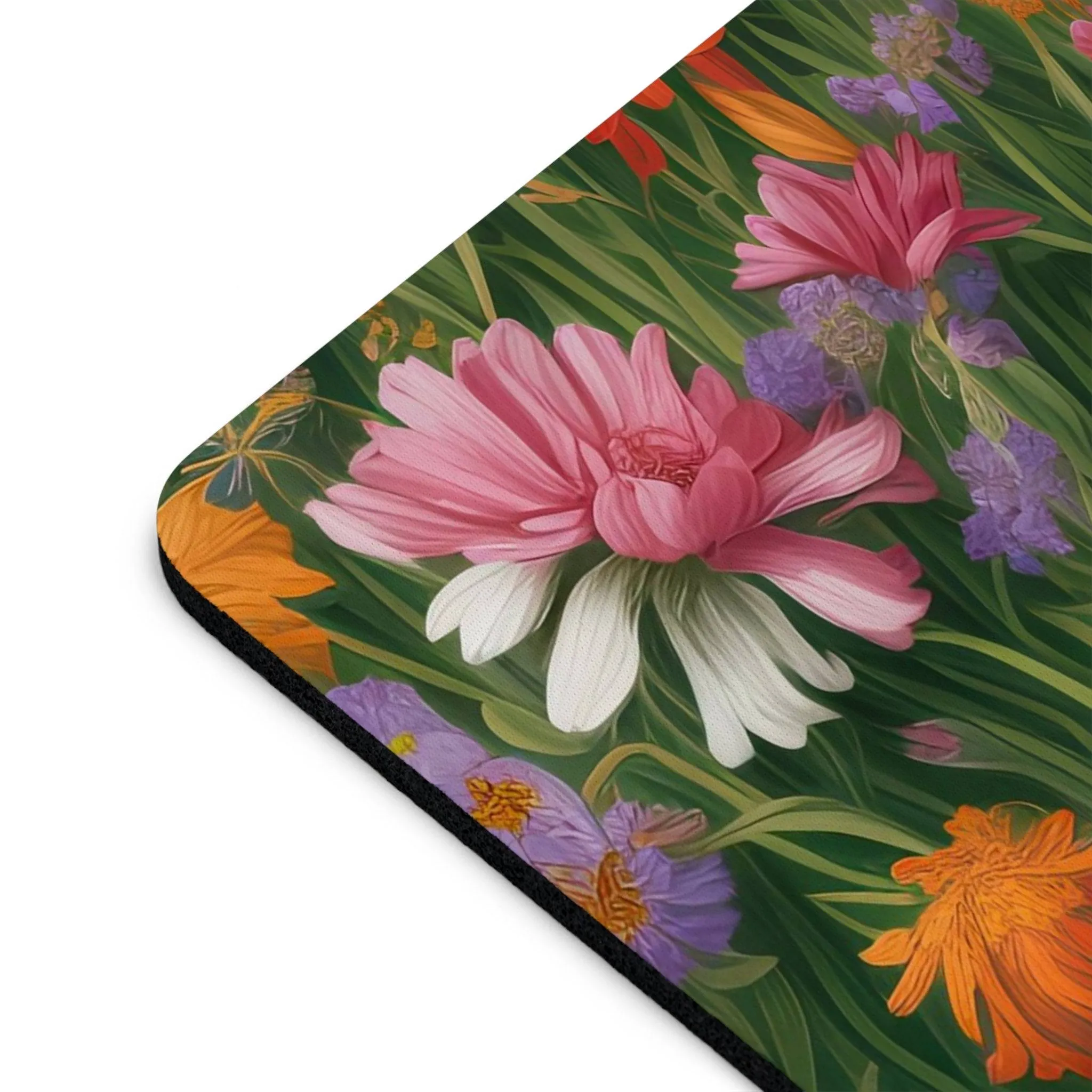 Wildflower Field, Computer Mouse Pad - for Home or Office