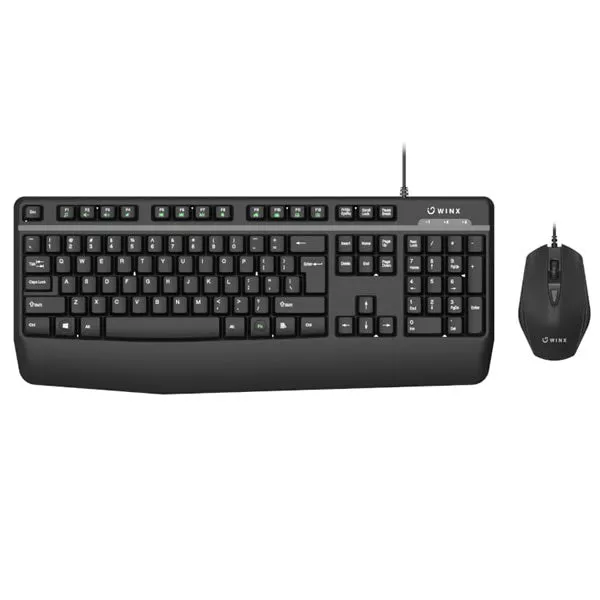 WINX DO Essential Wired Keyboard and Mouse Combo