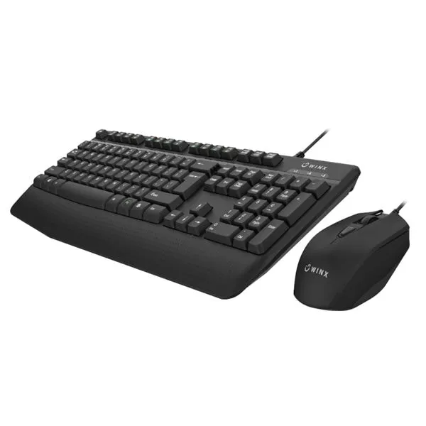 WINX DO Essential Wired Keyboard and Mouse Combo