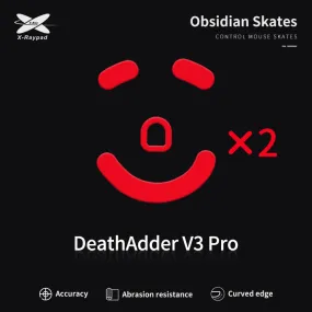 X-Raypad Obsidian Mouse Skates for Razer Deathadder V3 Pro