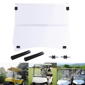 Yescom Golf Clear Windshield Fold Down Acrylic for Club Car Precedent