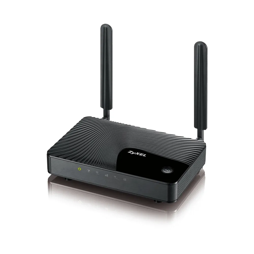 Zyxel Lte3301-Plus-Eu01v1f Dual Frequency Router (2.4 And 5 Ghz) Fast Ethernet 3G 4G Black